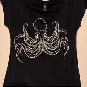 Sourpuss Octopus tshirt size Medium